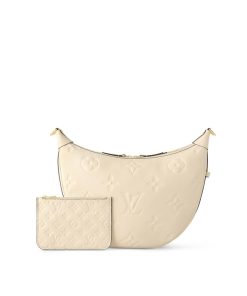 Donna Louis Vuitton Selezione Di Borse In Pelle | Borsa Loop Hobo Crema