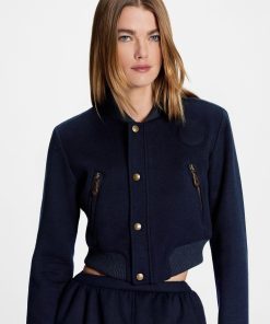 Donna Louis Vuitton Cappotti E Giacche | Bomber In Cachemire Double Face