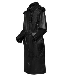 Donna Louis Vuitton Cappotti E Giacche | Cappotto In Pelle Con Zip Oversize