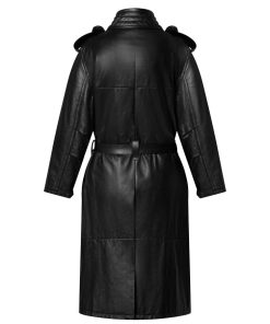 Donna Louis Vuitton Cappotti E Giacche | Cappotto In Pelle Con Zip Oversize