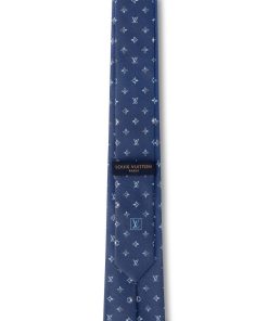 Uomo Louis Vuitton Cravatte E Fazzoletti Da Taschino | Cravatta Mng Eclipse Blu