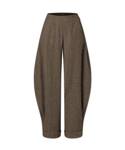 Donna Louis Vuitton Pantaloni | Pantaloni A Palloncino In Misto Lana E Cachemire