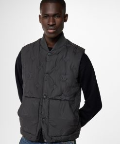 Uomo Louis Vuitton Capispalla E Cappotti | Gilet Trapuntato Con Motivo Monogram