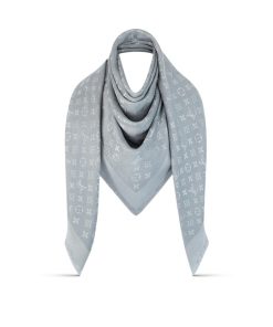 Donna Louis Vuitton Scialli E Stole | Scialle Monogram Classic Grigio