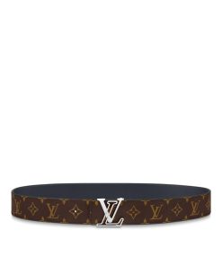 Uomo Louis Vuitton Cinture | Cintura Lv Line 40 Mm Reversibile