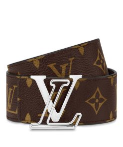 Uomo Louis Vuitton Cinture | Cintura Lv Line 40 Mm Reversibile