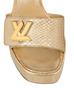 Donna Louis Vuitton Scarpe Con Plateau | Sandalo Con Plateau Shake