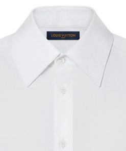 Uomo Louis Vuitton Camicie | Camicia In Cotone A Maniche Lunghe