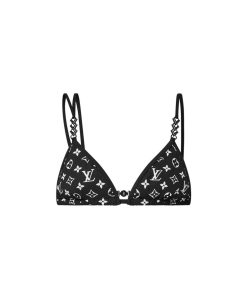 Donna Louis Vuitton Costumi | Top Bikini Con Motivo Monogram Grafico