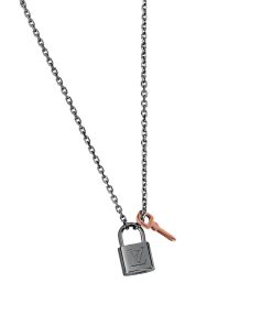 Uomo Louis Vuitton Collane E Pendenti | Collana Lv Padlock