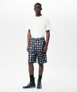 Uomo Louis Vuitton Pantaloni | Shorts Da Sera Con Coulisse