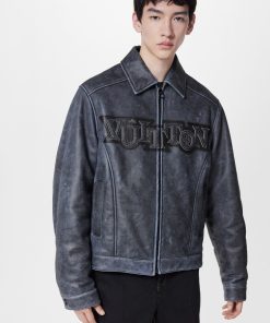 Uomo Louis Vuitton Capispalla E Cappotti | Giubbotto In Pelle