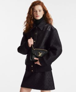 Donna Louis Vuitton Selezione Di Borse In Pelle | Borsa New Wave Chain Pm Nero