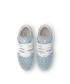 Uomo Louis Vuitton Sneakers | Sneaker Lv Trainer Blu