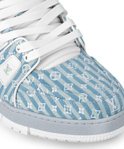 Uomo Louis Vuitton Sneakers | Sneaker Lv Trainer Blu