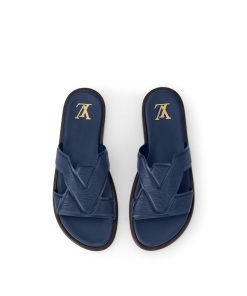 Uomo Louis Vuitton Sandali | Mule Lv Oasis Marine