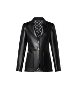 Donna Louis Vuitton Cappotti E Giacche | Blazer Bon Ton In Pelle