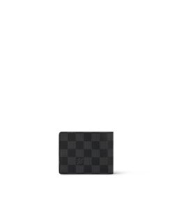 Uomo Louis Vuitton Portafogli Compatti | Portafoglio Slender Graphite