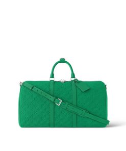 Donna Louis Vuitton Borse Da Viaggio | Keepall Bandouliere 50 Verde