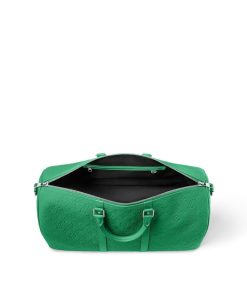 Donna Louis Vuitton Borse Da Viaggio | Keepall Bandouliere 50 Verde