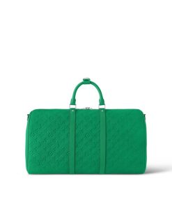 Donna Louis Vuitton Borse Da Viaggio | Keepall Bandouliere 50 Verde