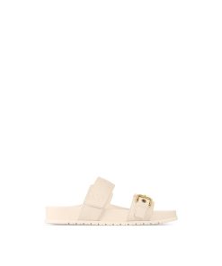 Donna Louis Vuitton Mule E Slider | Mule Bassa Bom Dia Ivory