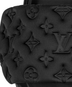 Donna Louis Vuitton Mule E Slider | Mule Bassa Pool Pillow Nero