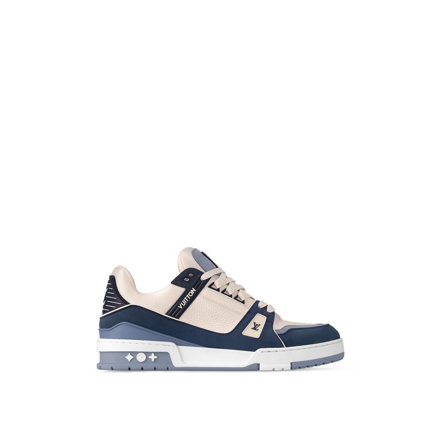 Uomo Louis Vuitton Sneakers | Sneaker Lv Trainer Blu