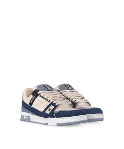 Uomo Louis Vuitton Sneakers | Sneaker Lv Trainer Blu