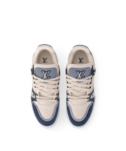 Uomo Louis Vuitton Sneakers | Sneaker Lv Trainer Blu