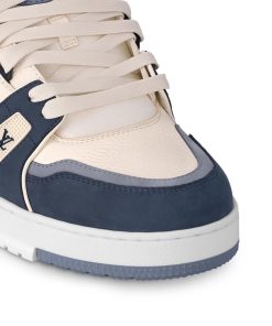 Uomo Louis Vuitton Sneakers | Sneaker Lv Trainer Blu