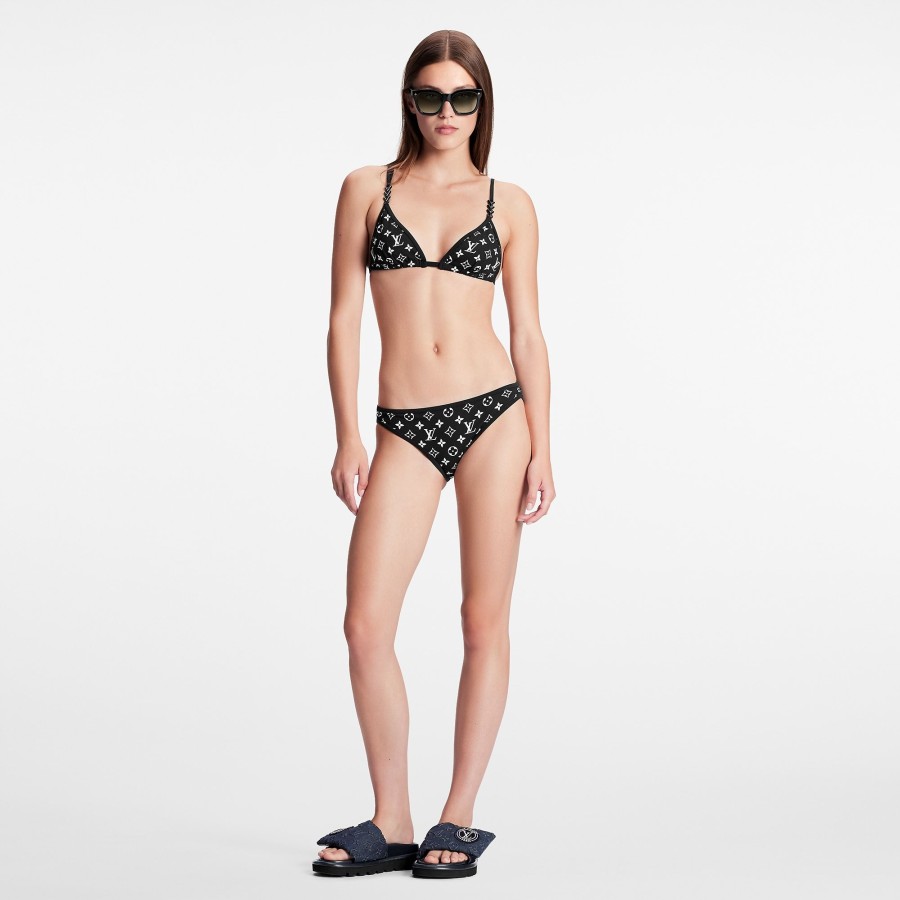 Donna Louis Vuitton Costumi | Parte Inferiore Bikini Con Motivo Monogram Grafico