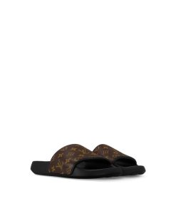 Uomo Louis Vuitton Sandali | Mule Waterfront Macassar