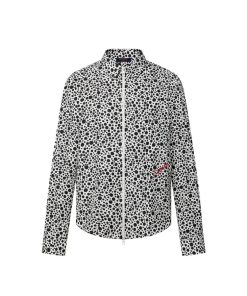 Uomo Louis Vuitton Camicie | Lv X Yk Camicia Con Zip E Stampa Infinity Dots