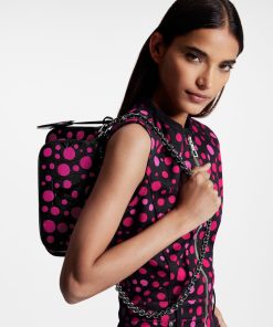 Donna Louis Vuitton Borse Con Catenella E Clutches | Lv X Yk Multi Pochette Accessoires Noir Fuchsia