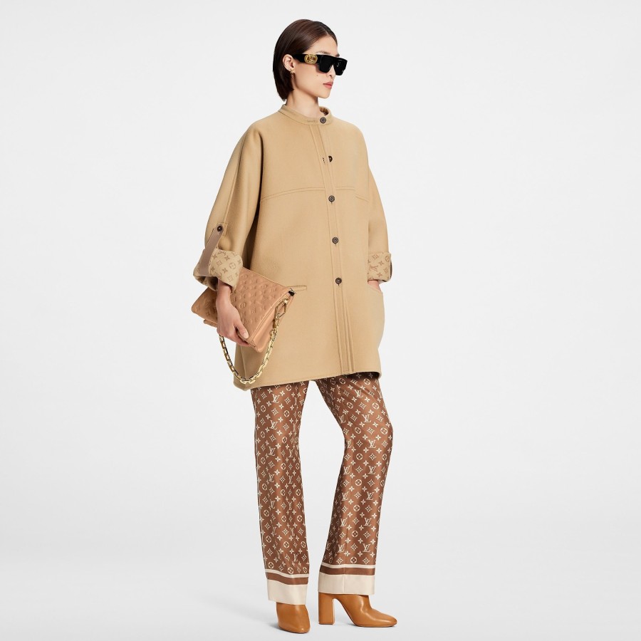 Donna Louis Vuitton Cappotti E Giacche | Cappotto Boxy Con Bottoni