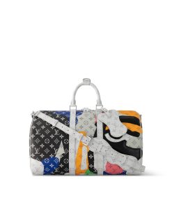 Uomo Louis Vuitton Borse Da Viaggio | Keepall Bandouliere 45