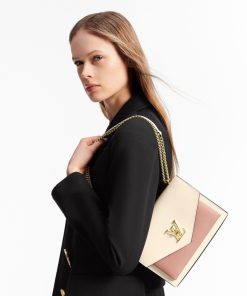 Donna Louis Vuitton Selezione Di Borse In Pelle | Borsa Mylockme Chain Rose Trianon/Quartz