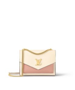 Donna Louis Vuitton Selezione Di Borse In Pelle | Borsa Mylockme Chain Rose Trianon/Quartz