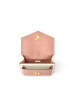 Donna Louis Vuitton Selezione Di Borse In Pelle | Borsa Mylockme Chain Rose Trianon/Quartz