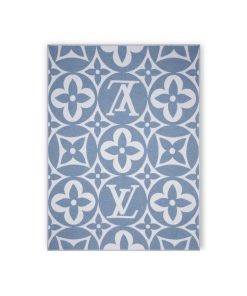 Donna Louis Vuitton Accessori Per La Casa | Coperta Lv Medallion Blu