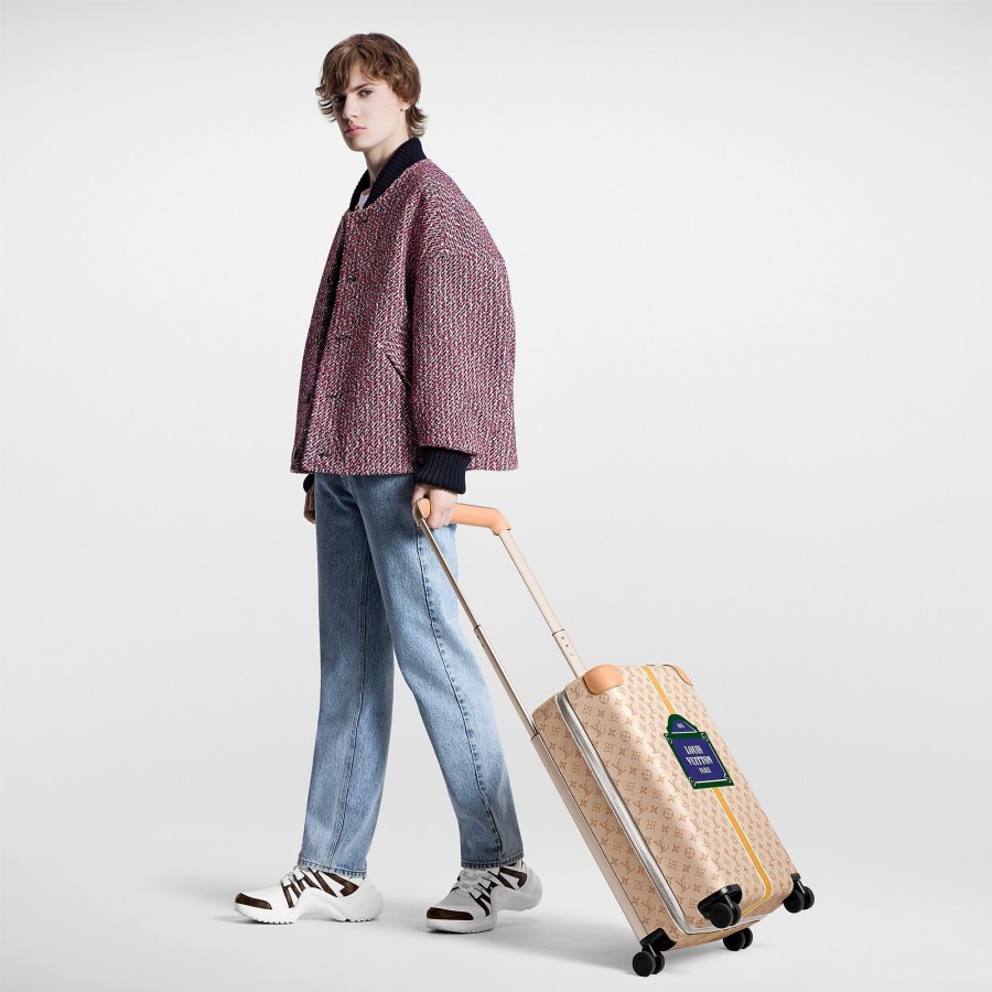 Uomo Louis Vuitton Valigie Con Rotelle | Trolley Horizon 55