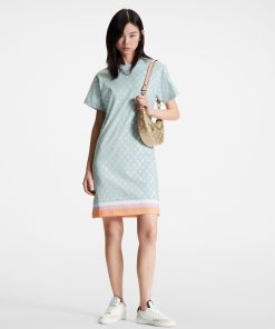 Donna Louis Vuitton Abiti | Abito T-Shirt Con Motivo Monogram