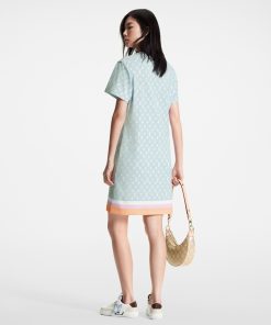 Donna Louis Vuitton Abiti | Abito T-Shirt Con Motivo Monogram