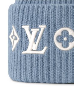 Donna Louis Vuitton Cappelli E Guanti | Berretto Lv Headline Bleu Clair