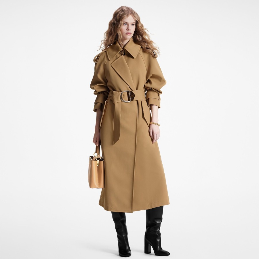 Donna Louis Vuitton Cappotti E Giacche | Trench Con Dettagli Oversize