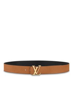 Uomo Louis Vuitton Cinture | Cintura Lv Initiales 40 Mm Reversibile