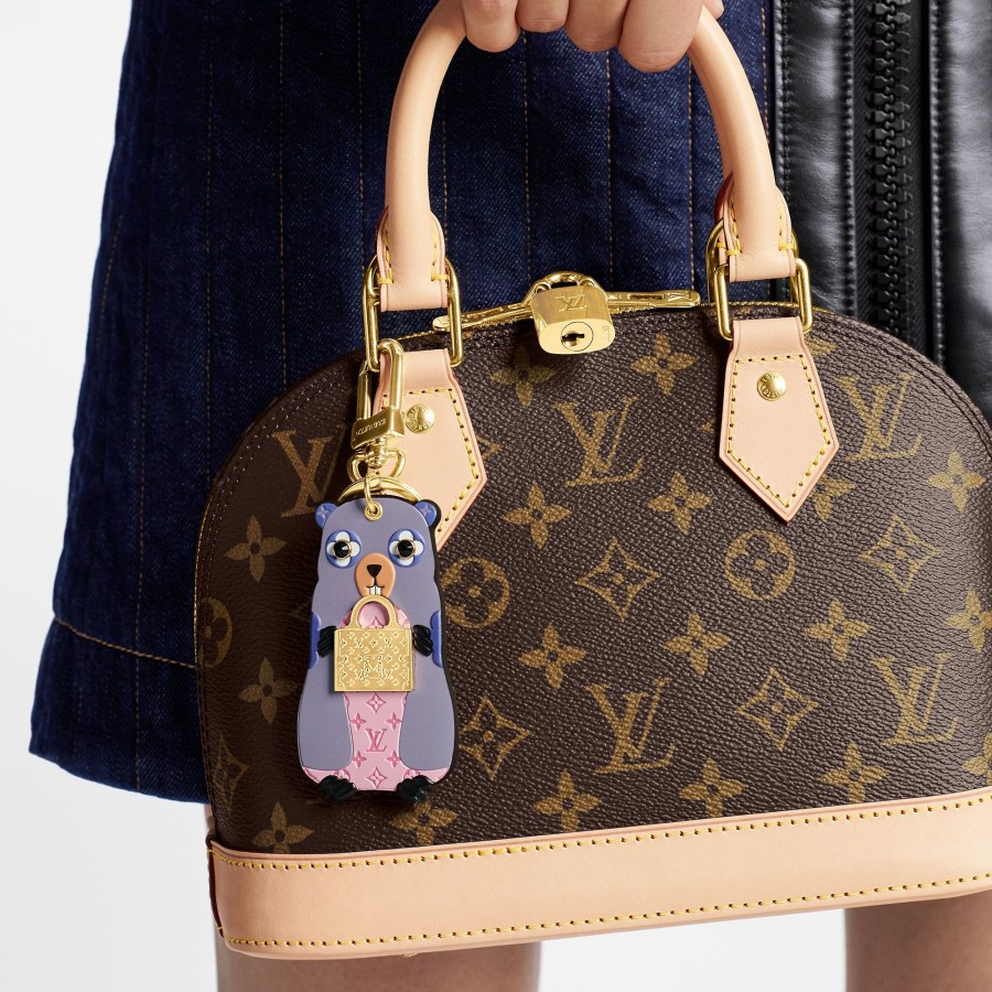 Donna Louis Vuitton Portachiavi E Charms Per Borse | Charm Per Borse E Portachiavi Lv Marmott