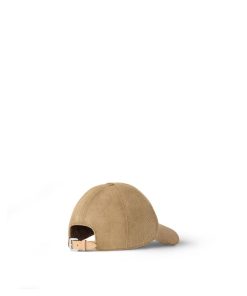 Uomo Louis Vuitton Cappelli E Guanti | Cappello Lv Corduroy Beige