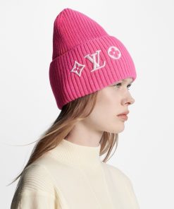 Donna Louis Vuitton Cappelli E Guanti | Berretto Lv Headline Rose